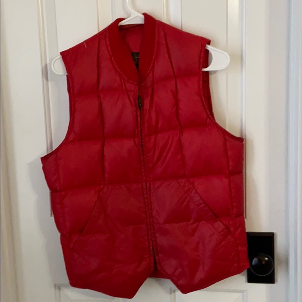 Vintage Down Vest - image 1